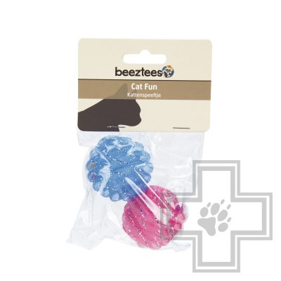 Beeztees Мяч с бисером для кошек (2 шт.)