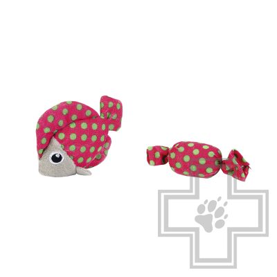 Beeztees "Akwalas" Игрушка текстильная для кошек (цена за 2 шт.)