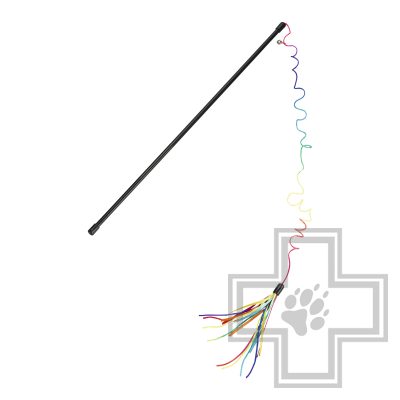 Beeztees Удочка с радужным хвостом для кошек (цена за 1 игрушку)