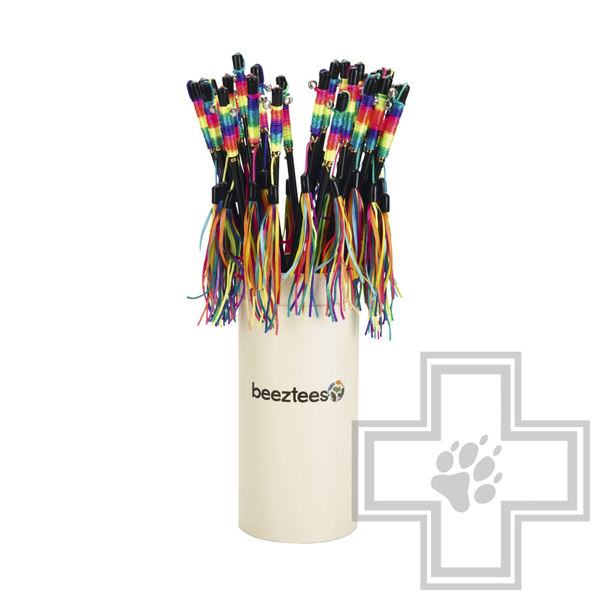 Beeztees Удочка с радужным хвостом для кошек (цена за 1 игрушку)