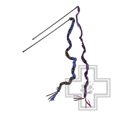 Beeztees Удочка с плюшевым хвостом для кошек (цена за 1 игрушку)