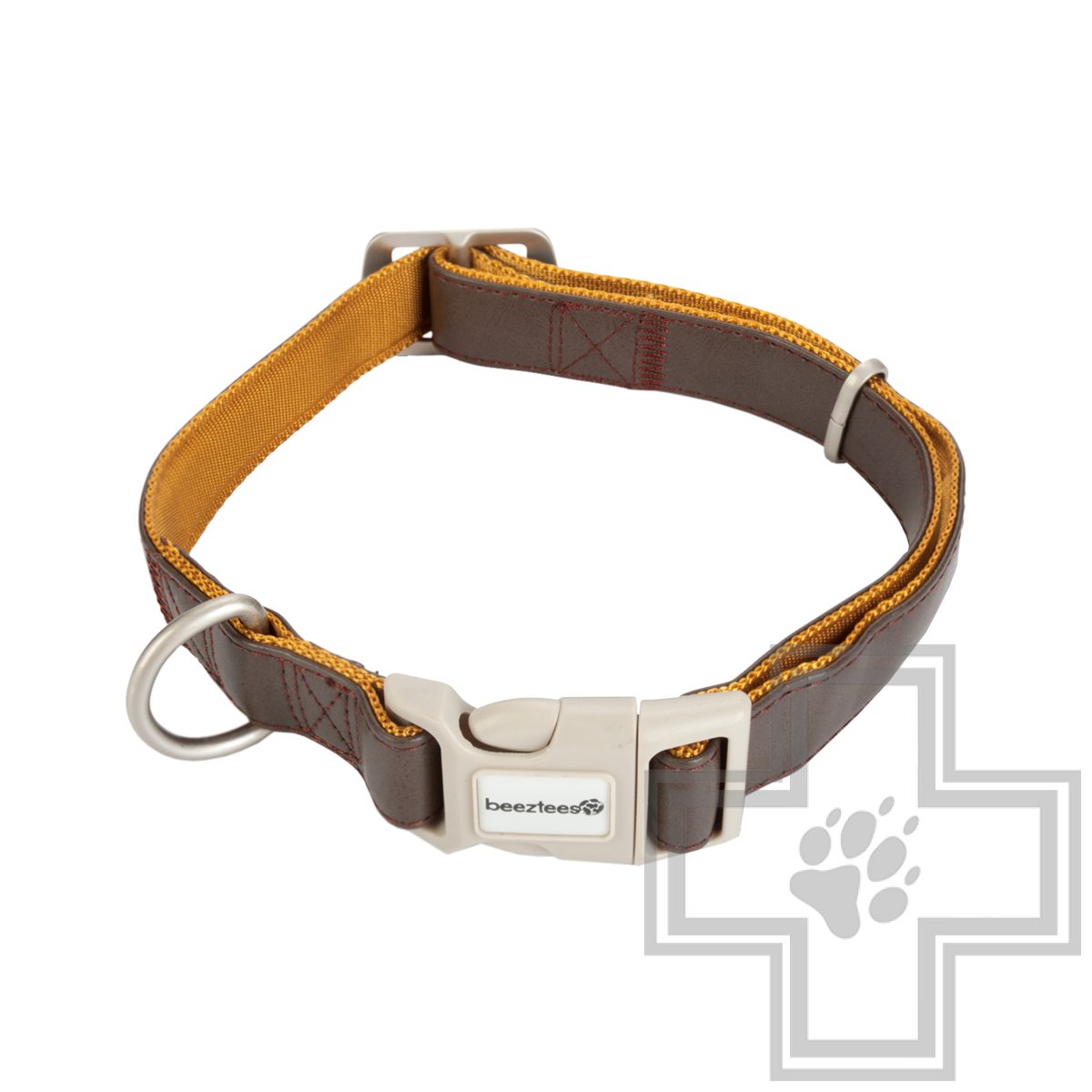 Beeztees Ошейник MacLeather SoftTouch, 25 мм
