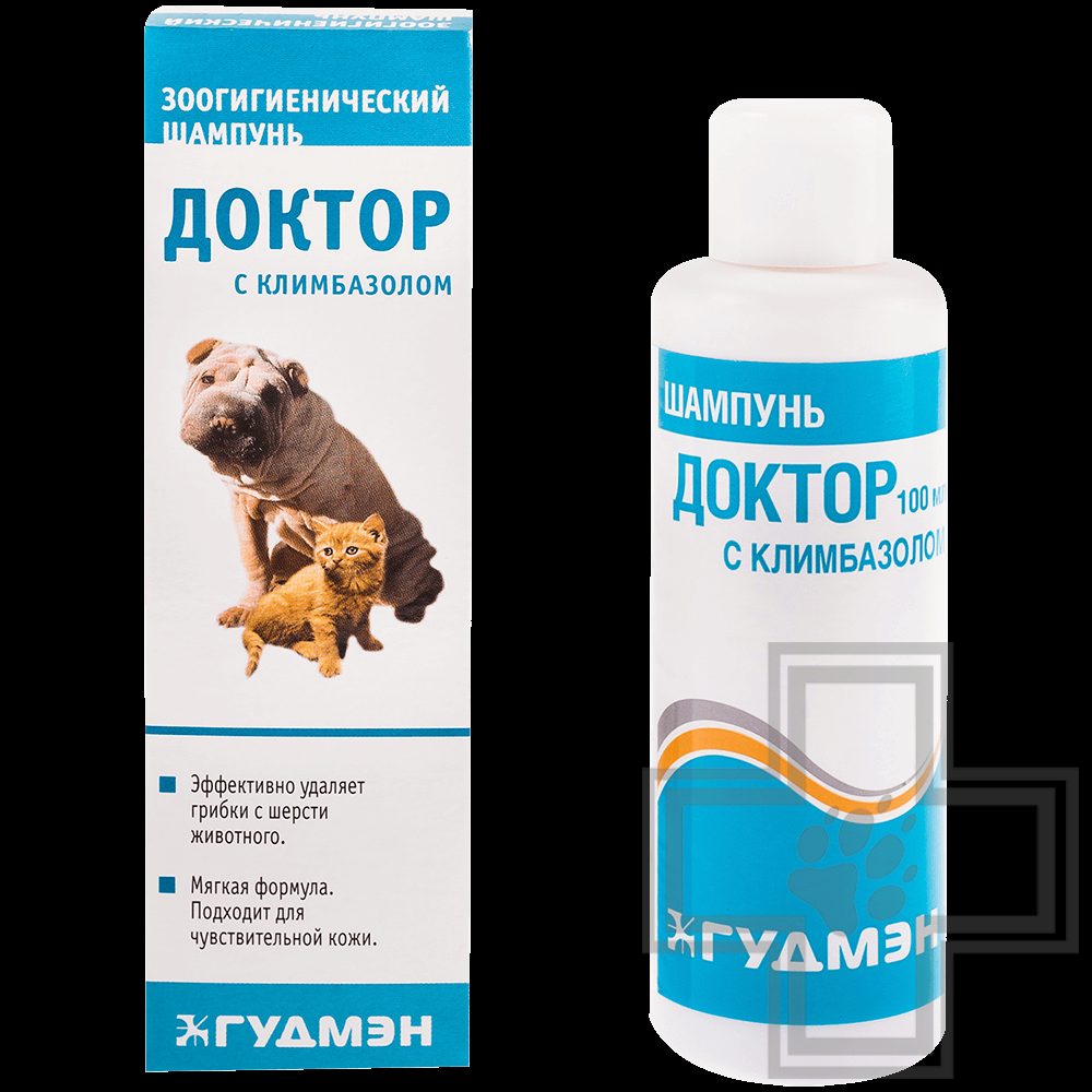 Шампунь "Доктор" с климбазолом для собак