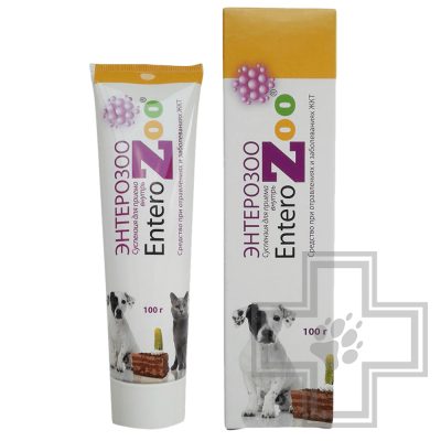 Энтерозоо Препарат при отравлениях и заболеваниях ЖКТ (цена за 1 саше/1 тубу)