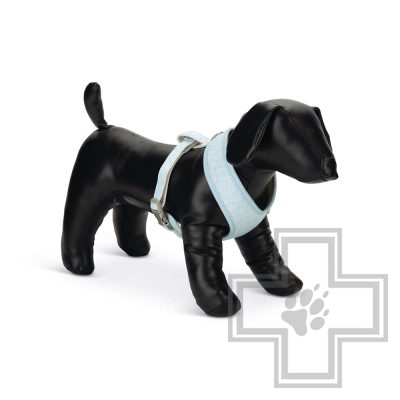 Beeztees Шлейка для щенков Harno, голубая