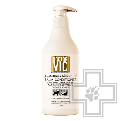 Doctor VIC Бальзам для длинношерстных собак и кошек с протеинами шелка