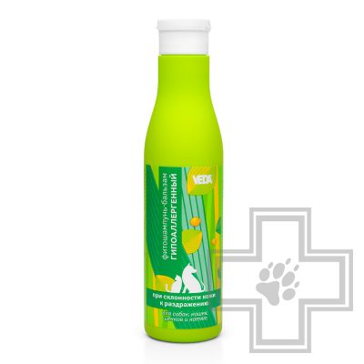 Veda Фитошампунь-бальзам гипоаллергенный для собак и кошек