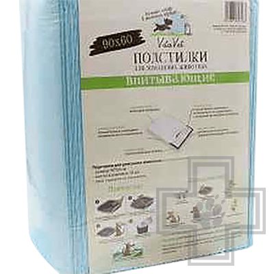 VitaVet Подстилки с угольным фильтром, размер L (60 x 90 см) (цена за 1 подстилку)