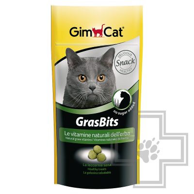 Gimcat GrasBits Витамины с травой для кошек