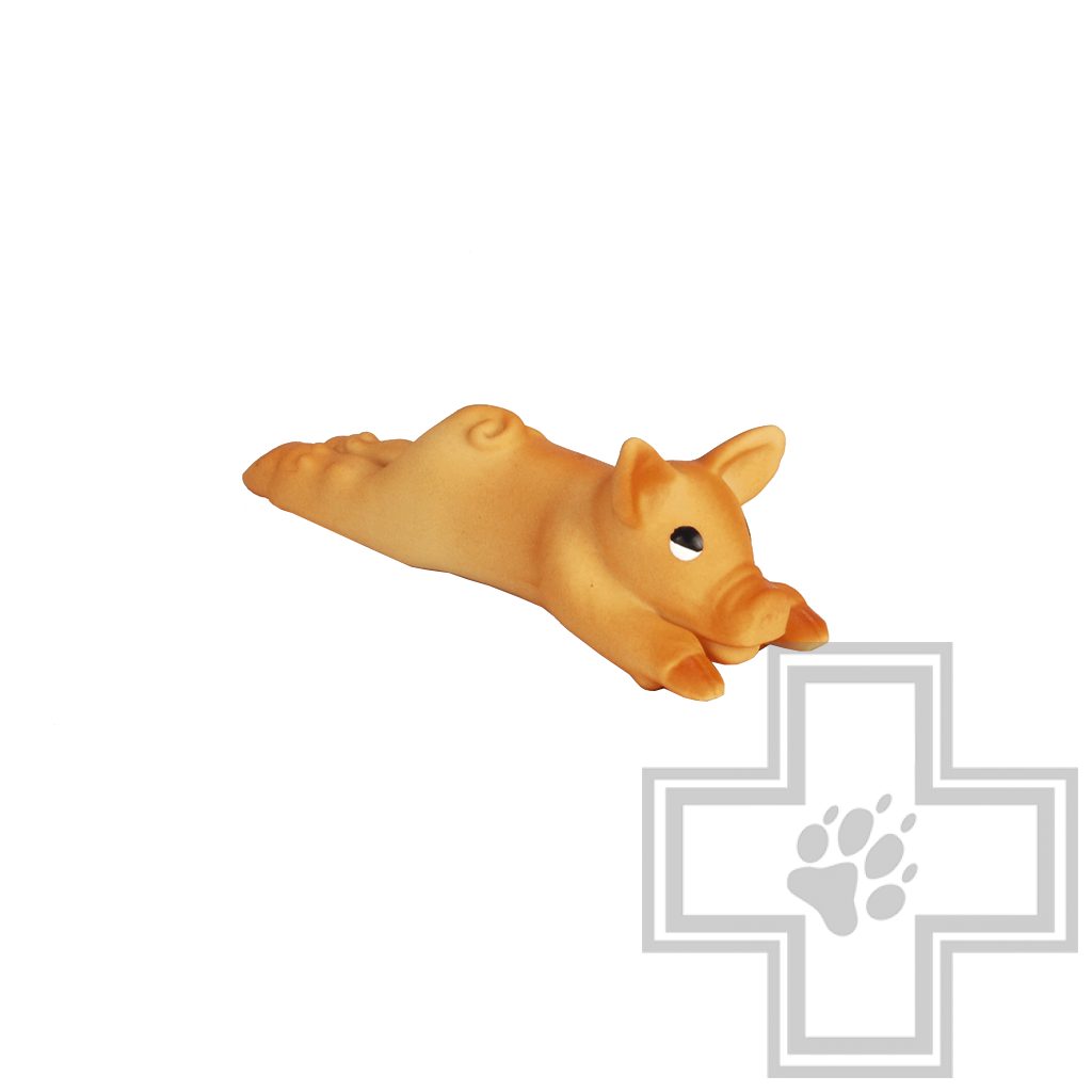 Beeztees Игрушка латексная для собак Поросенок мини