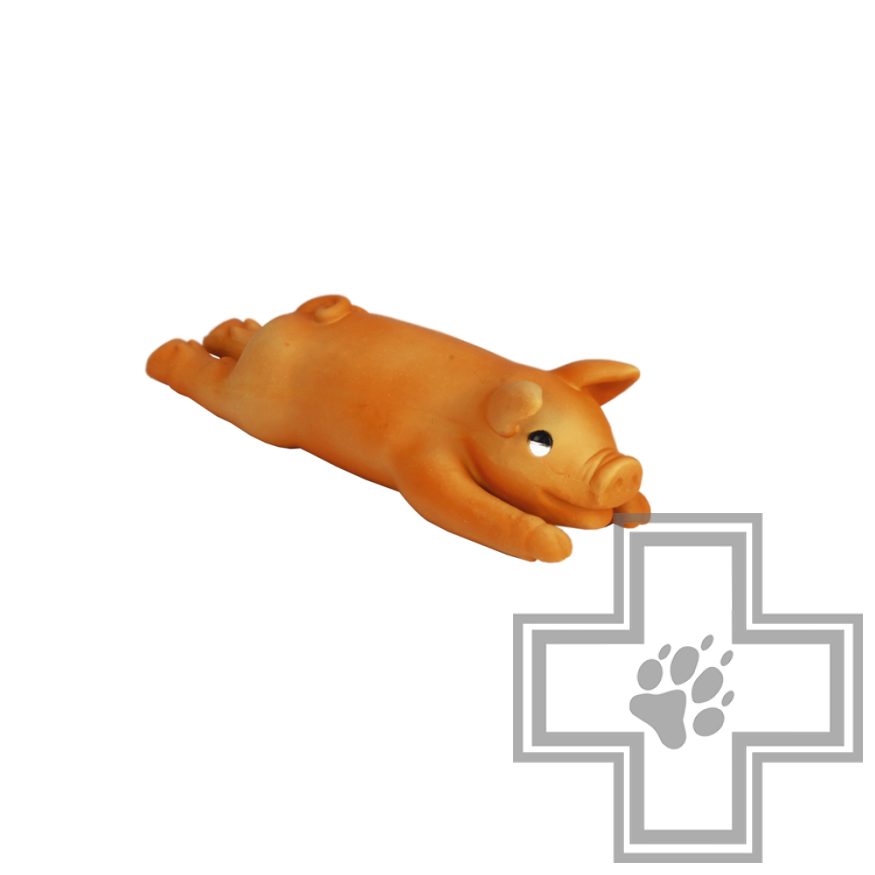 Beeztees Игрушка латексная для собак Поросенок маленький, 25 см