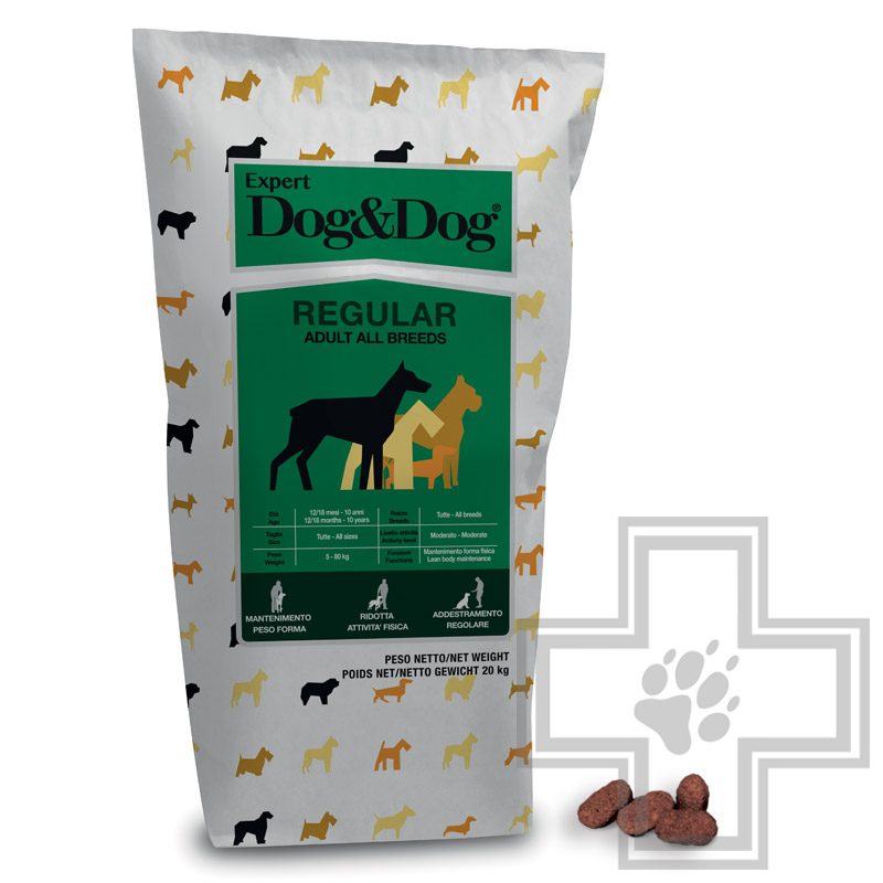 Dog&Dog Expert Regular Корм для взрослых собак всех пород