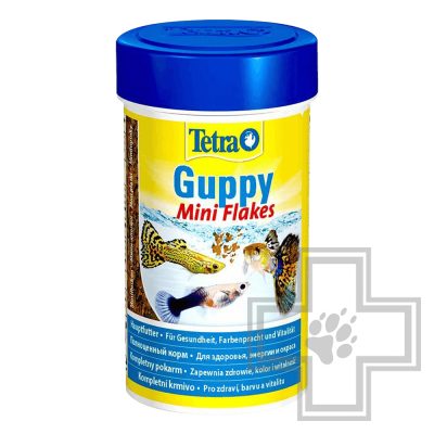 Tetra Guppy Mini Flakes Корм для гуппи