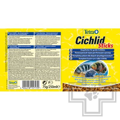 Tetra Cichlid Sticks Корм для всех видов цихлид