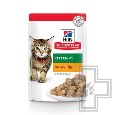 Hill's SP Kitten Пресервы для котят, с курицей
