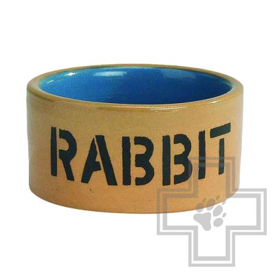 Beeztees Rabbit Миска для кроликов керамическая