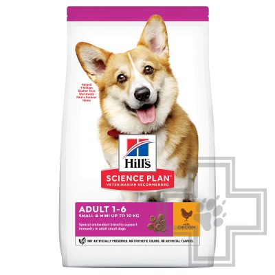 Hill's SP Корм для взрослых собак миниатюрных и мелких пород, с курицей