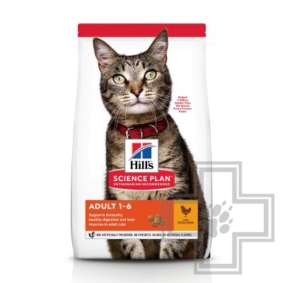 Hill's SP Корм для взрослых кошек, с курицей
