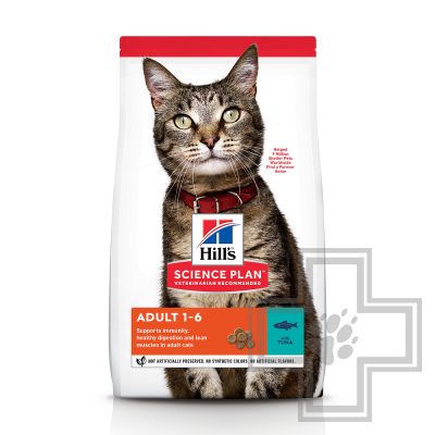 Hill's SP Корм для взрослых кошек, с тунцом