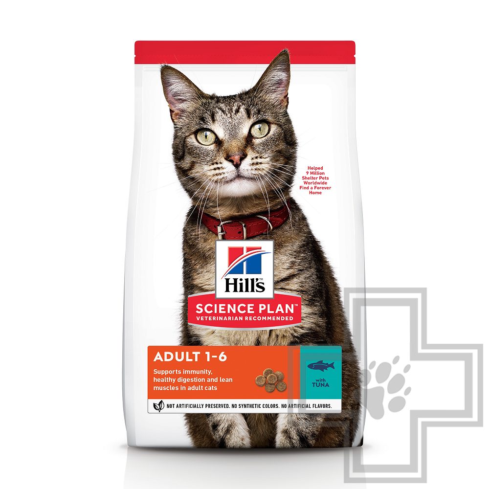 Hill's SP Корм для взрослых кошек, с тунцом