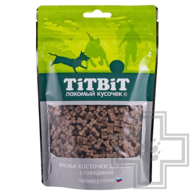 TiTBiT Косточки мясные для собак с говядиной