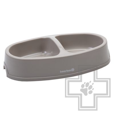 Beeztees Миска для собак двойная пластиковая