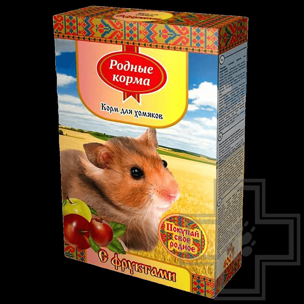 Родные корма Корм для хомяков с фруктами