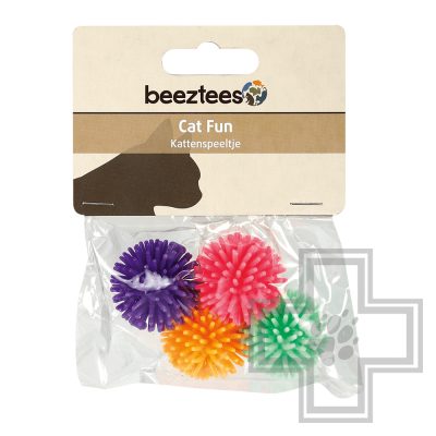Beeztees Забавные мячики для кошек (4 шт.)