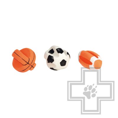 Beeztees Мяч для собак виниловый спортивный (цена за 1 мяч)