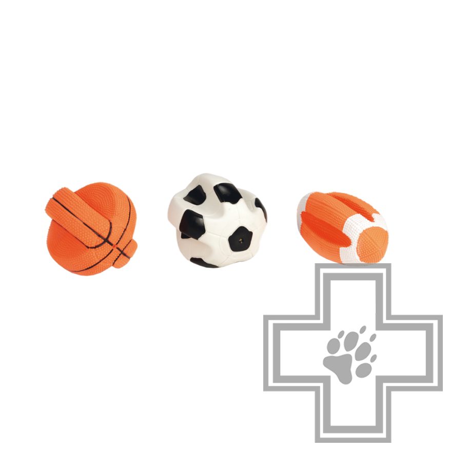 Beeztees Мяч для собак виниловый спортивный (цена за 1 мяч)