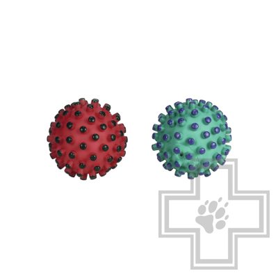 Beeztees Игрушка для собак Виниловый большой мяч с шипами (цена за 1 мяч)