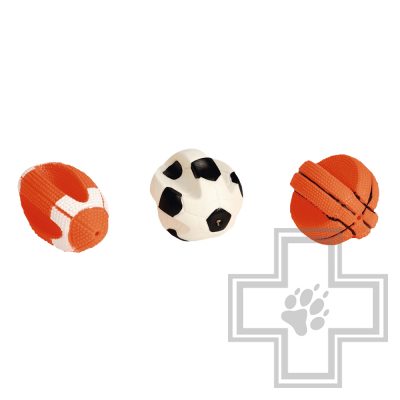 Beeztees Мяч виниловый спортивный, малый (цена за 1 мяч)