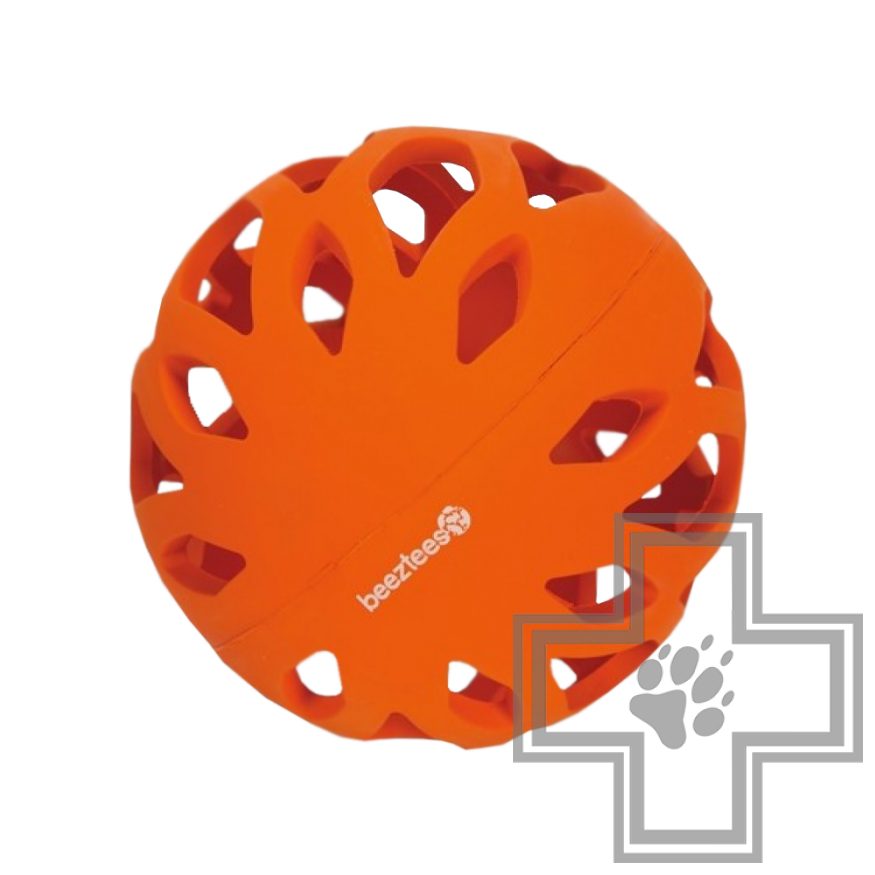 Beeztees Игрушка для собак Мяч "Koko", оранжевый
