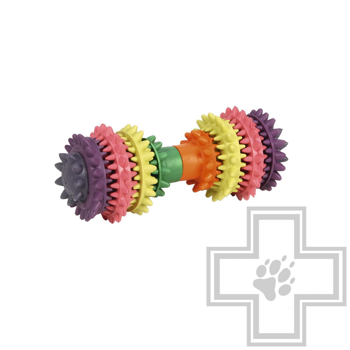 Beeztees "Резиновая гантель" для зубов мята