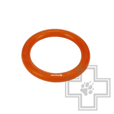 Beeztees Игрушка для собак "Кольцо" резиновое, оранжевое