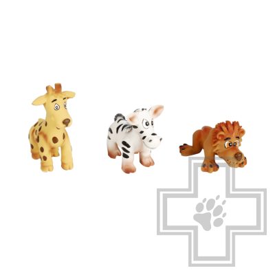 Beeztees Латексная игрушка Животные сафари (цена за 1 игрушку)