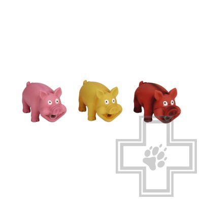 Beeztees Игрушка для собак "Латексные свинки" (цена за 1 игрушку)