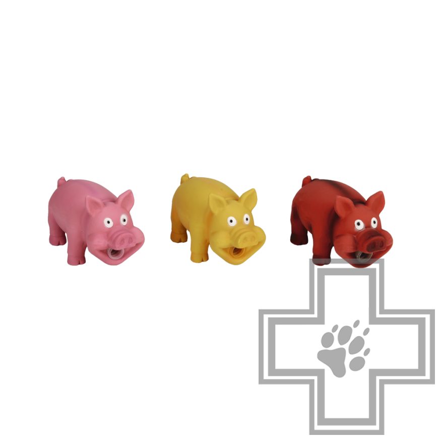 Beeztees Игрушка для собак "Латексные свинки" (цена за 1 игрушку)