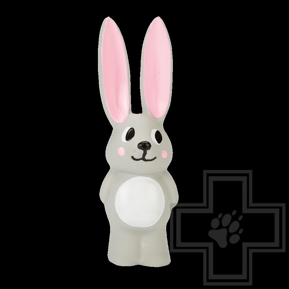 Beeztees Игрушка для щенков Латексный кролик "Bula"