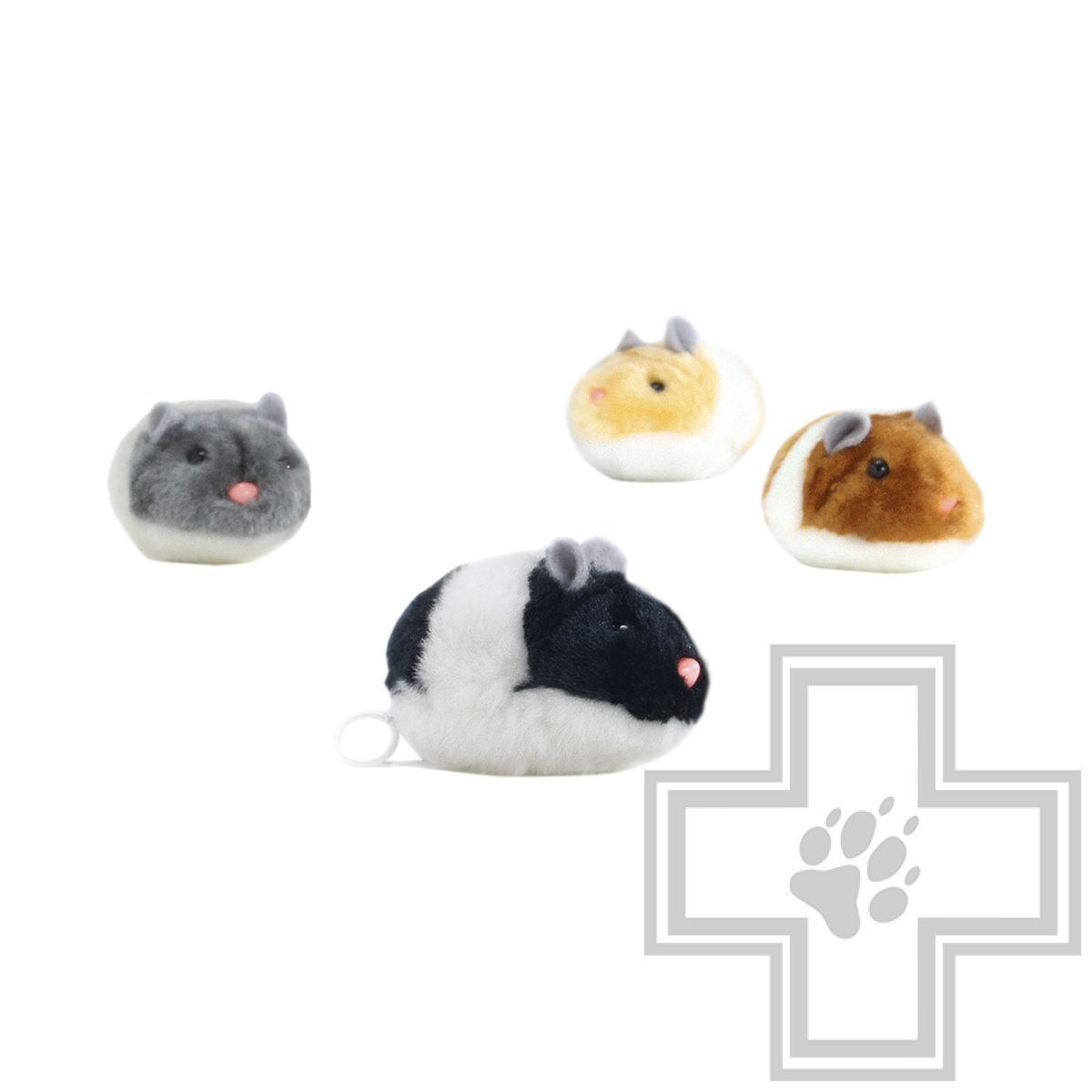 Beeztees Игрушка "Дрожащий хомяк" для кошек (цена за 1 игрушку)