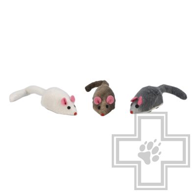 Beeztees Игрушка Движущаяся мышь для кошек (цена за 1 игрушку)