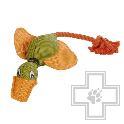 Beeztees Игрушка для собак брезентовая, с канатом