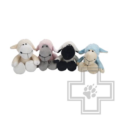 Beeztees Игрушка для собак "Плюшевая овца" (цена за 1 игрушку)