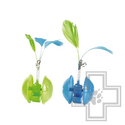 Beeztees Игрушка для кошек пластиковая "Rolly Bolly" (цена за 1 игрушку)