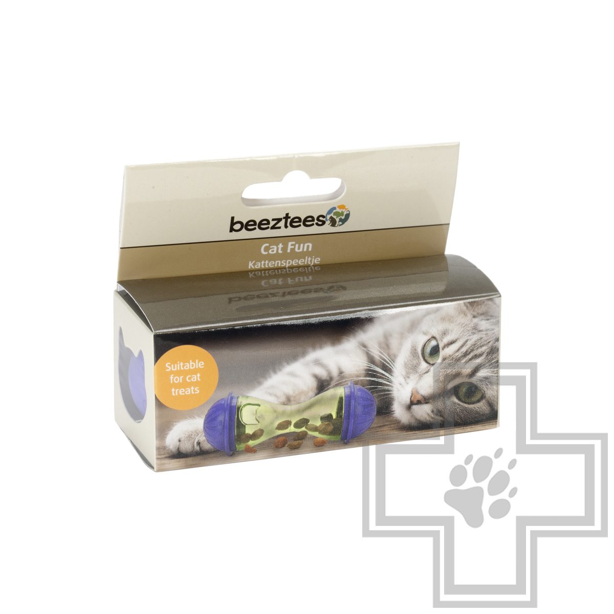 Beeztees Игрушка для кошек пластиковая Гантель "Triti"