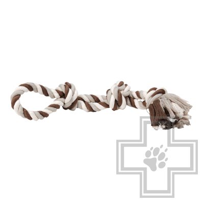 Beeztees Шелковая веревка с 2-мя узлами для собак