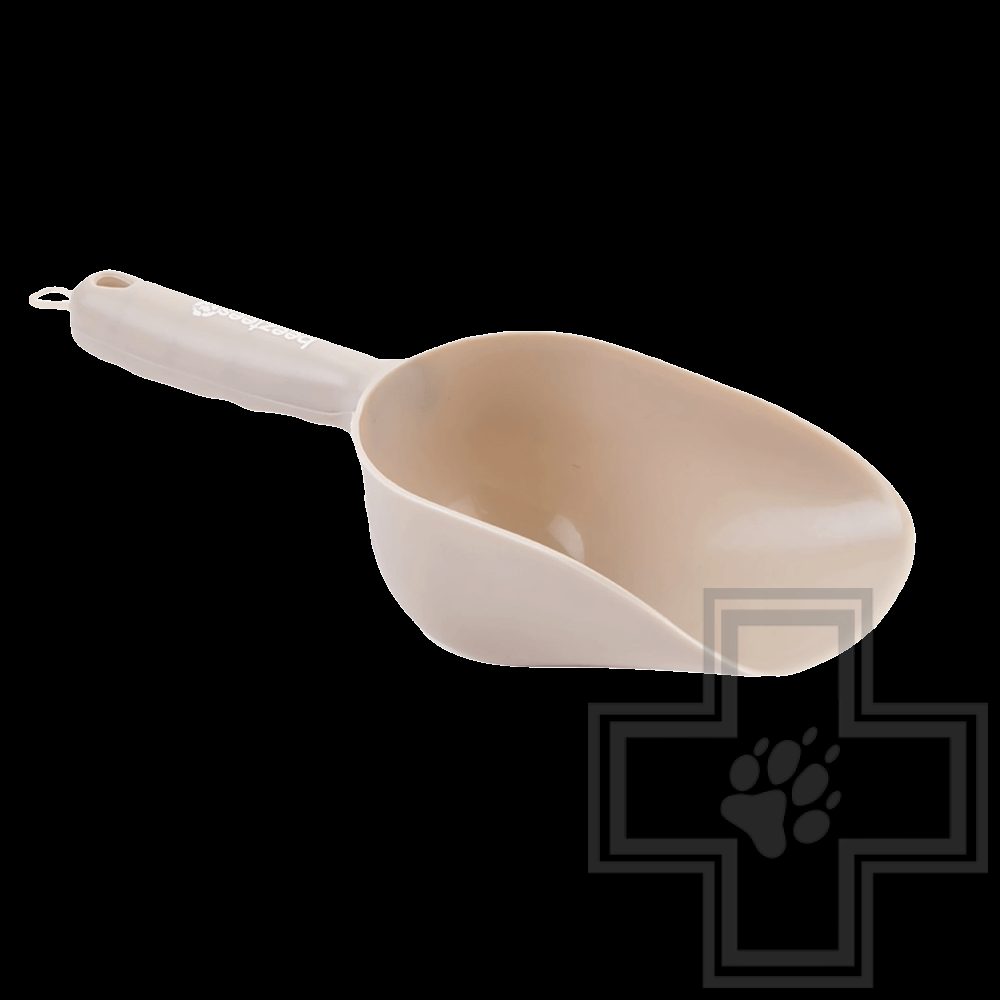 Beeztees Совок для корма средний, бежевый