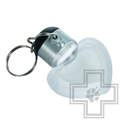 Beeztees Мерцающий брелок безопасности "Сердце"