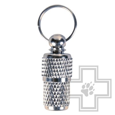 Beeztees Адресник для собак серебристый, 26 мм