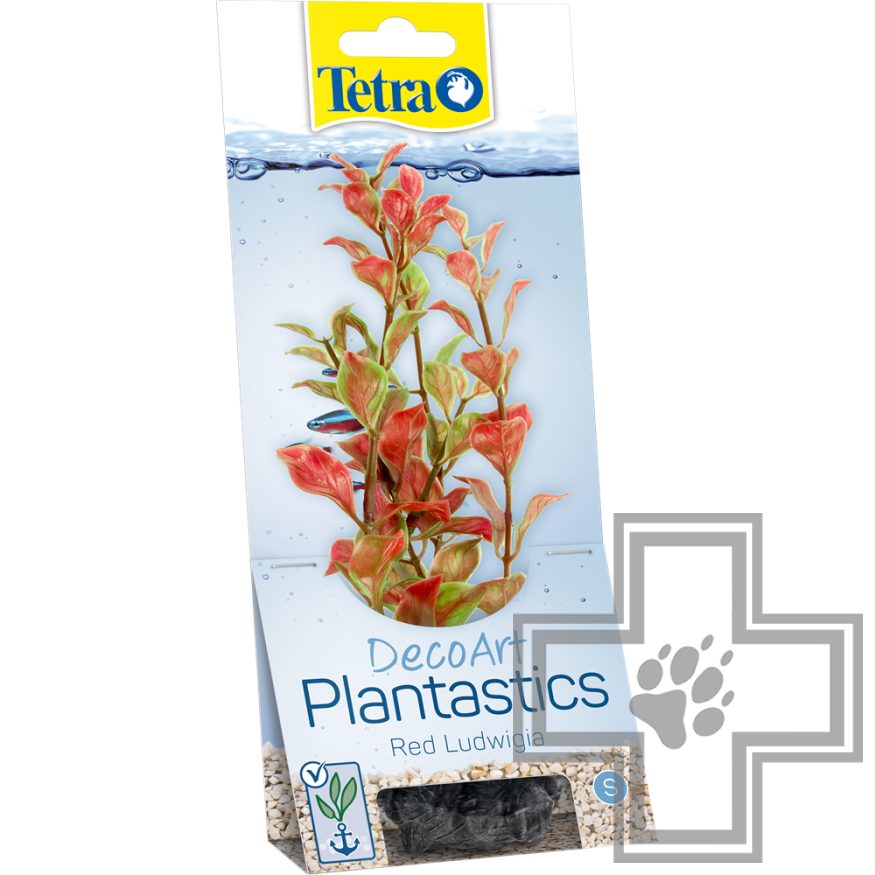 Tetra DecoArt Plantastics Red Ludwigia Пластмассовое растение